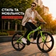 Складной велосипед U-Max LiteRide 26” на литых дисках, Shimano 21, дисковый тормоз, салатовый - изображение 2