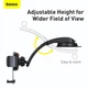 Автомобільний тримач/Holder Baseus Easy Control Clamp Pyste Type + Air Outlet set (2 варіанти кріплення) - зображення 8