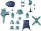 Figurka Bandai Hobby 30 Minutes Fantasy Class Up Armor Liber Viking (4573102674265) - obraz 1