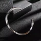 Браслет чоловічий Metallic Classic Silver з нержавіючої сталі 316L, 18-21 см - зображення 8