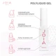 Жидкий гель для укрепления и моделирования PolyLiquid Gel 07 Delicate Blush розовый JOIA vegan 8 мл 4820259342524 - изображение 7