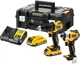 Набір безщіткових інструментів DeWalt 18V DCD709 + DCF809 з 2 акумуляторами 2 Ah (DCK2062D2T-QW) - зображення 1