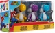 Набор фигурок Jakks Pacific Super Mario Bros Yoshi 10 см 3 шт 413834 (192995413832) - изображение 2