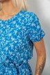 Платье женское с принтом софт синий 257R8070-2 AGER L-XL - изображение 5