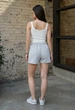 Жіночі шорти Staff wa light gray & white S світло-сірий/білий - изображение 2