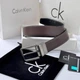 Ремень Мужской Кожаный Черный Кельвин Кляйн Поясной Двусторонний Calvin Klein - (365344) - изображение 2
