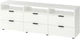 Тумба ТВ Меткас Home А021 1800x625x420 мм Белый снег (МА021-BB) - изображение 1