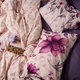 Комплект постельного белья Moon&Star King Size 220x240 см наволочки 4 х 50х70 см Blush Garden Бязь Gold Люкс (MS-820010468) - изображение 5
