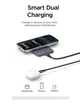 Магнітна батарея Power bank UGREEN Qi2 8.6mm Ultra-Slim 5000 mAh 20W for iPhone - зображення 12