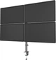 Настільне кріплення для чотирьох моніторів Gembird 13-32" Black (MA-D4-01) - зображення 5