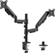 Настольный крепеж для двух мониторов Gembird 17-32" Black (MA-DA2P-02) - изображение 3
