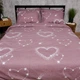 Комплект постільної білизни Moon&Star King Size 220x240 см наволочки 2 х 70х70 см Dream Hearts Бязь Gold Люкс (MS-820010747) - зображення 2
