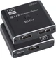 DisplayPort світч двонаправлений Addap DPS-01 | активний розгалужувач + комутатор для відео та аудіо потоку, 8K/30Hz - зображення 1