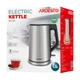 Електрочайник Ardesto Steel Collection 1.5л, подвійні стінки, сріблястий (00109451) - зображення 14