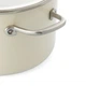 Каструля KitchenAid Steel Core з кришкою 6 л 24 см CC003269-001 мигдальний крем (00128437) - зображення 2