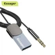 Bluetooth ресивер Essager автомобільний AUX Bluetooth 5.0 з мікрофоном - изображение 3