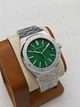 Наручные часы в стиле Audemars Piguet Royal Oak Green Dial - изображение 2