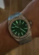 Наручные часы в стиле Audemars Piguet Royal Oak Green Dial - изображение 8