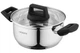 Каструля Ardesto Gemini Piemonte зі скляною кришкою нержавіюча сталь 2л 18см AR3520G (00107452) - изображение 1