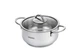 Каструля Ardesto Black Mars зі скляною кришкою нержавіюча сталь 1,8л 16см AR0718S чорна (00107427) - изображение 1