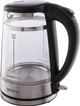 Електрочайник Gorenje 1.7л, 2,200 Вт, strix контроль, скло, чорний (00109482) - зображення 3