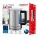 Електрочайник Ardesto Steel Collection 1.7л, Strix, метал, сріблястий (00109445) - зображення 14