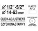 Труборез для труб YATO 1/2"-5/2" 14-63мм (YT-2234) - изображение 3