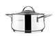 Каструля Ardesto Black Mars зі скляною кришкою нержавіюча сталь 3л 20см AR0730S чорна (00107428) - изображение 2