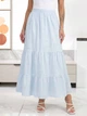 Жіноча бавовняна сукня максі Uaclothes 46 Блакитний (like38329-187621350) - зображення 3