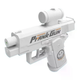 Водяной пистолет Seuno Prank Gun двусторонний бластер для розыгрышей и водных баталий механический белый (GS1024) - изображение 1