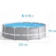Intex 26706ND, каркасний басейн 305 x 99 см Prism Frame Pool (насос-фільтр 2006л/год) - изображение 2