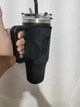 Сумка-переноска, чохол, тримач для термочашки, термоса Stanley Quencher H2.0 для термокухля, пляшки, тамблера, чорний - изображение 7