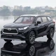 Металевий позашляховик Toyota Highlander Hybrid 1:24 інерційна машинка для дітей, світло звук, відкриваються 4 двері - зображення 1