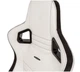Ігрове крісло Noblechairs EPIC, White/Black (NBL-PU-WHT-001) - зображення 2