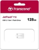 Флеш накопитель USB 128Gb Transcend JetFlash 710, Silver, USB 3.1 Gen 1 (TS256GJF710S) - изображение 4