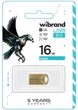 Флеш накопитель USB 16Gb Wibrand Hawk, Gold, USB 2.0 (WI2.0/HA16M1G) - изображение 2