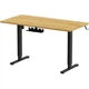 Компьютерный стол OfficePro ODE1470LW, Light Wood/Black - изображение 2