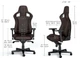 Игровое кресло Noblechairs EPIC "Java Edition" (NBL-PU-JVE-001) - изображение 9