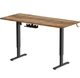 Комп'ютерний стіл з електрорегулюванням OfficePro ODE1670DW, Dark Wood/Black - зображення 2