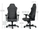 Игровое кресло Noblechairs HERO, Anthracite (NBL-HRO-TX-ATC) - изображение 8
