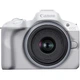 Беззеркальный фотоаппарат Canon EOS R50 + RF-S 18-45 IS STM White (5812C030) - изображение 1