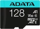 Карта пам'яті microSD 128Gb ADATA Premier Pro + SD адаптер (AUSDX128GUI3V30SA2-RA1) - зображення 3