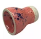 Чаша для кальяна Grynbowls Mummy Glaze Pink розовая из глины 9см в глазури - изображение 2