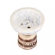 Чаша Aroma Sierra Glaze White/Blue для кальяна из глины глазурированная 8.5см классик турка - изображение 2
