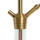 Кальян Amy Deluxe SS09R TGD 83см нержавеющая сталь на клик-системе золотистый - изображение 3