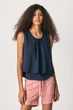 Жіночий синій топ IMMA Pepe Jeans S PL304230 - изображение 1