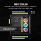 Корпус для ПК CORSAIR iCUE LINK 6500X RGB Черный (101642318) - изображение 6