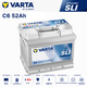 Автомобильный аккумулятор Varta Dynamic SLI 12В 52Ah 520A R+ для легкового авто (552401052) - изображение 2