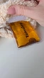 Гусачок з антиколіковий, вишивка імені, з багаторазовою сольовою грілочкою, тепла заспокоююча м’яка плюшева іграшка для сну, комфортер бежевий+кавовий - зображення 3