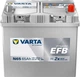 Автомобильный аккумулятор Varta Dynamic EFB 12В 65Ah 650A R+ для легкового авто (565501065) - изображение 1